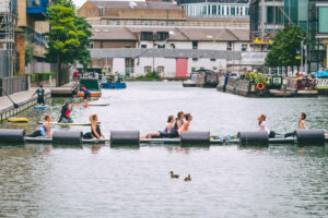 Paddleboard Yoga at Paddington Basin, Paddleboarding London Paddleboard Yoga at Paddington Basin, Paddleboarding London