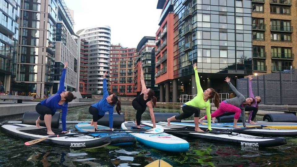 SUP Yoga at Paddington Paddleboarding London SUP Yoga at Paddington Paddleboarding London
